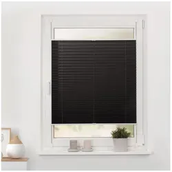 LICHTBLICK Plissee grau 80x130 cm