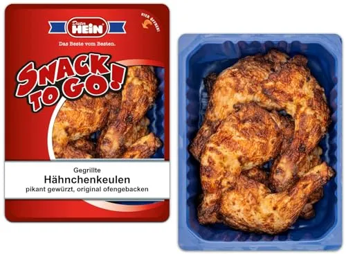 Gegrillte saftige Hähnchenkeulen 6x ca.200g Dieter Hein