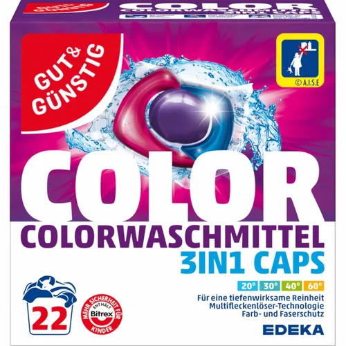 Die besten Edeka / Gut & Günstig Waschmittel | Test & Kaufberatung von GUT&GÜNSTIG