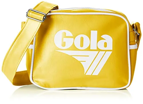 Gola Micro Redford, Unisex-Erwachsene Kuriertasche, Gelb (Sun/White)