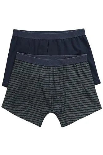 JP 1880 Herren große Größen Übergrößen Mid-Pants FLEXNAMIC® 2er-Pack - 2er-Pack Mid-Pants in großen Größen bis 8 XL, FLEXNAMIC für höchste Bewegungsfreiheit und Flexibilität, ideal für den täglichen Komfort.