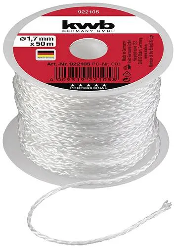 Kwb 922105 Maurerschnur 1,7mm Weiß 50m in weiß von KWB