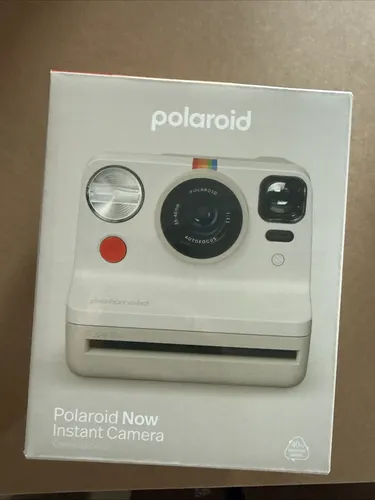Polaroid Originals Now Camera Gen2 - Sofortbildkamera in Vintage White - Sofortbildkameras mit modernem Design und einfacher Handhabung, ideal für kreative Fotografie und unvergessliche Momente.