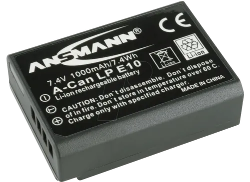 ANS 1400-0018 - Akku, Digitalkamera, kompatibel, 1000 mAh, Canon