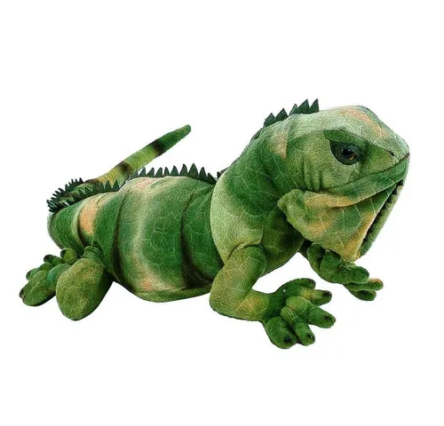 Teddys Rothenburg Leguan grün 70 cm - Kuscheltier Reptilien Plüschtier - Stofftier Leguan in grün, 70 cm lang, aus kuschelweichem Plüsch. Ideal für Reptilienliebhaber und perfekt zum Kuscheln. Hochwertige Verarbeitung mit naturgetreuem Design.