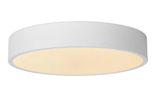 LUCIDE UNAR - Deckenleuchte - Ø 30 cm - LED 3 StepDim - 1x18W 2700K - Weiß