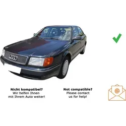 JUST SOUND Autoradio Einbauset JVC KD-DB922BT für Audi 100 C4