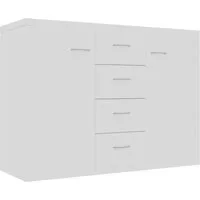 vidaXL Sideboard Weiß 88x30x65 cm