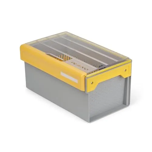Plano Edge Master Crankbait XL Tackle Storage | Premium Tackle Organisation mit Rostschutz, klar/gelb