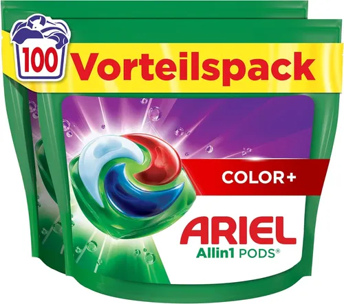 Ariel Waschmittel Pods All-in-1, 100 Waschladungen von Ariel
