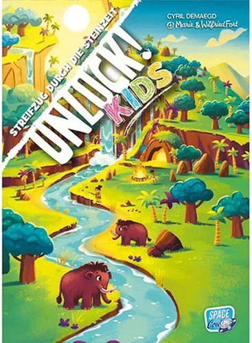 Asmodee Spiel Unlock! Kids, Streifzug durch die Steinzeit