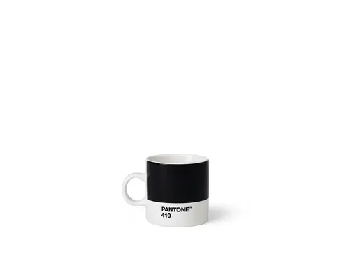 PANTONE Kaffeeservice, Fine Bone, PANTONE Porzellan Espressotasse, dickwandig, spülmaschinenfest, 120ml