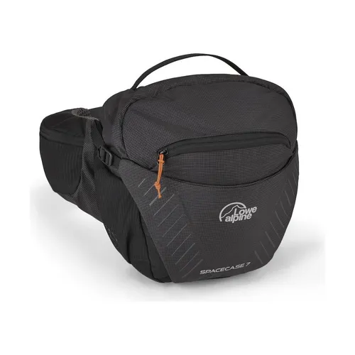 Lowe Alpine Space Case 7 - Hüfttasche black - Gürteltasche mit 7 Litern Volumen, ideal für Wanderungen. Mit belüftetem Polster und Kompressionsschild für Stabilität und Komfort.