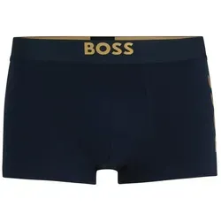 BOSS Trunk Cotton Stretch Herrenunterhose blau L von BOSS