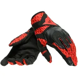 Dainese Air-Maze Unisex Motorradhandschuhe, schwarz-rot, Größe 2XL - Robuste Motorradhandschuhe mit verstärkter Daumenkonstruktion und Dainese Smart Touch-Funktion. Ideal für sicheres Fahren und optimalen Grip. Perfekt für Motorradliebhaber!