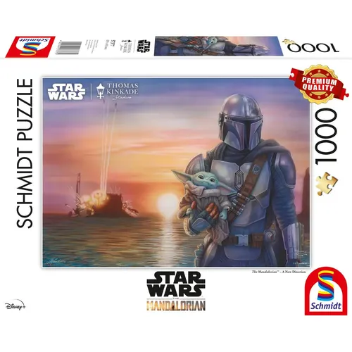 Puzzle 1000  Teile   Lucas Film,  Teile he Mandalorian, A New Direc Teile ion