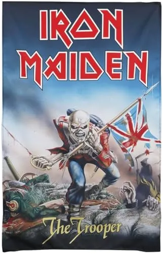 Unbekannt Fahne Iron Maiden The Trooper 66 x 105 cm