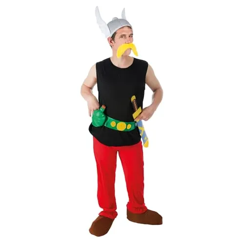 Chaks Kostüm Asterix 9-teilig - Kostüm für Kinder, bunt und ideal für Karneval oder Fasching