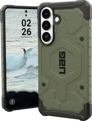 Urban Armor Gear Pathfinder MS Hülle für Samsung Galaxy S26 Plus - Schützende Smartphone-Hülle mit griffiger Oberfläche, die Staub und Stöße abwehrt. Kompatibel mit Wireless Charging und magnetischem Zubehör – ideal für Outdoor-Abenteuer!