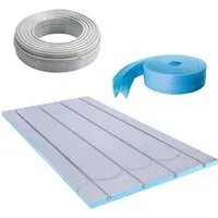 Produktbild Belvit Fußbodenheizung Set 45 m² Trockenbau XPS 25 mm