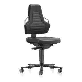 Bimos Stuhl Nexxit 2 Rollen Schaum Griff anthrazit - Bürostuhl mit ergonomischem Design, ideal für langes Sitzen und optimale Unterstützung im Büro.