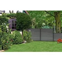 Produktbild T & J WPC-Steckzaunsystem Skär Anthrazit