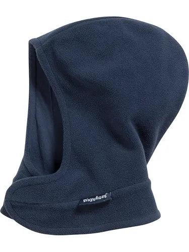Playshoes Fleece-Sturmhaube in Dunkelblau, Größe 47-49 cm, Blau, Baby