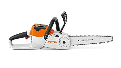 STIHL MSA 140 C Motorsäge Set mit Akku und Ladegerät - Batteriebetriebene Kettensäge mit Akku AK 30 und Ladegerät AL 101, ideal für leise und emissionsfreies Arbeiten im Garten.