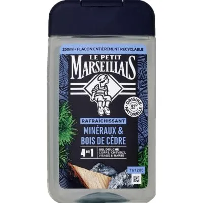 Le Petit Marseillais Duschgel Herren Mineralien & Zedernholz, 250 ml