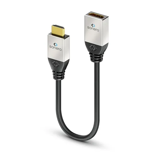 Sonero HDMI auf HDMI Adapter Kabel 0,25m