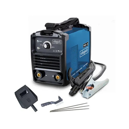 Scheppach WSE1100 Inverter Schweißgerät 130A Elektroden Schweißer 230V MMA NEU