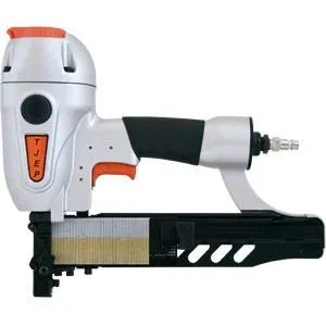 TJEP PZ-16/50 Klammergerät - Druckluft-Tacker für Fermacell Klammern, geeignet für Klammerlängen von 19 bis 50 mm, ideal für präzise und effiziente Befestigungen.