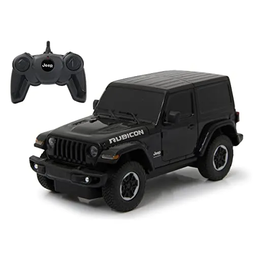 Jeep Wrangler JL 1:24 - Offizielles Lizenzmodell mit 1 Stunde Fahrzeit - RC-Modelle mit bis zu 1 Stunde Fahrzeit bei 9 Km/h, perfekt nachgebildeten Details und hochwertiger Verarbeitung für maximalen Fahrspaß.