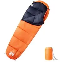 vidaXL Mumienschlafsack für Erwachsene – 3 Jahreszeiten Camping - Erlebe Komfort beim Campen mit diesem langlebigen und wasserfesten Mumienschlafsack. Ideal für Frühling, Sommer und Herbst, sorgt er für Wärme und einen erholsamen Schlaf nach einem langen Tag im Freien.