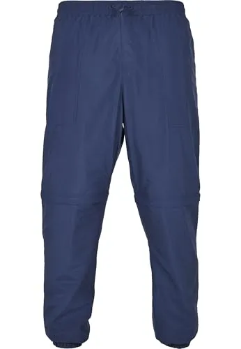 Urban Classics Zip Away Track Pants, darkblue, XXL