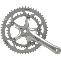 Sunrace FCR8183 Kurbelgarnitur Silber 130 mm