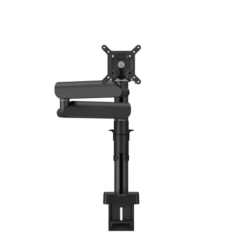 Vogel's MOMO 2137 Monitorarm Motion (schwarz) - Ständer für Computermonitore, ergonomisch verstellbar für optimale Sichtposition und mehr Platz auf dem Schreibtisch.