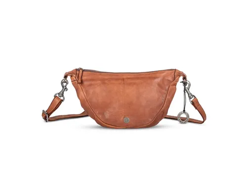Cas8 Umhängetasche in halbmondform - Moonbag für Damen aus premium Leder