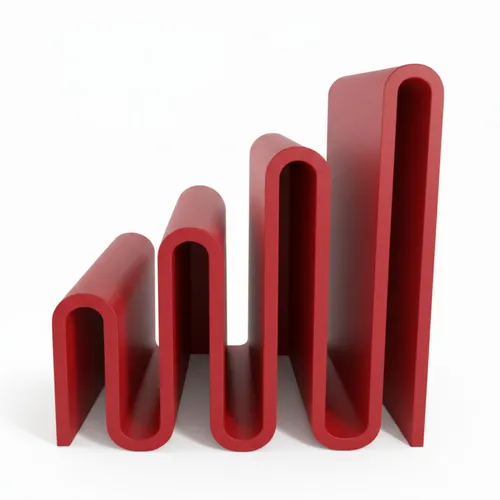 Roter Dokumentenständer