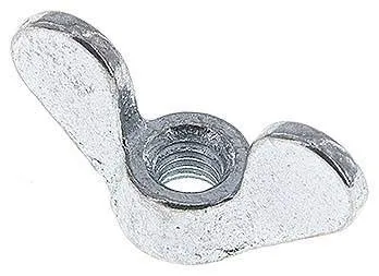 Flügelmutter, DIN 315, M 6, Temperguss verzinkt d1:M 6mm d2 (max.):13mm d3 (max.):11,0mm e (max.):33