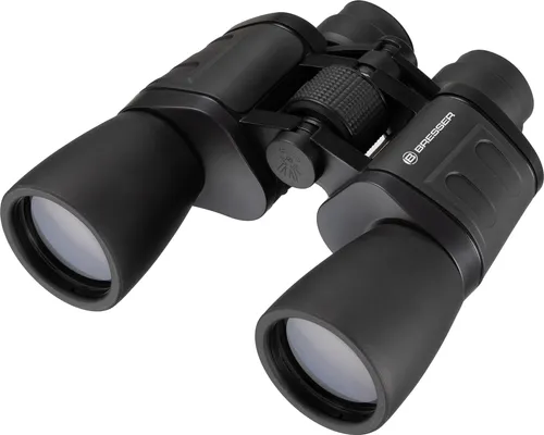 Bresser 7x50 Porro-Fernglas - Fernglas für Vogelbeobachtung und Naturerkundung mit 7-facher Vergrößerung und 50-mm-Objektiven für beeindruckende Detailgenauigkeit. Leicht und robust, ideal für Outdoor-Abenteuer.