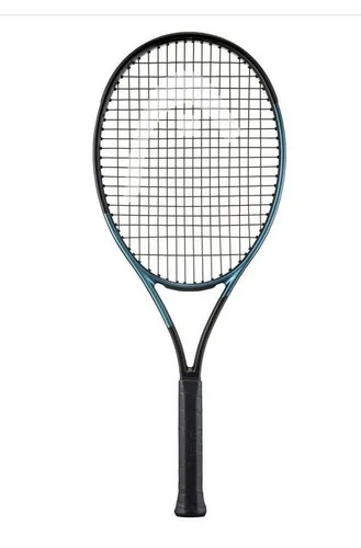 Head Tennisschläger Gravity Jr 26in (11-14 Jahre) 2025 schwarz/blau - besaitet - Tennisschläger für Nachwuchsspieler, ausgestattet mit innovativer Auxetic 2.0-Technologie für ein weicheres Schlaggefühl und bessere Kontrolle. Ideal für dynamisches Powerspiel und einfache Handhabung.