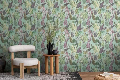 Tapeten Lila von Livingwalls