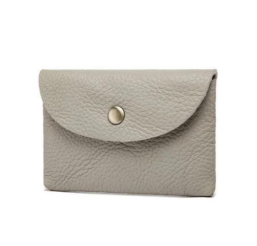 Fomax Kartenetui aus hochwertigem Echtleder, Kompakte Kartentasche für bis zu 20 Karten, Leicht, Handlich und Stilvoll