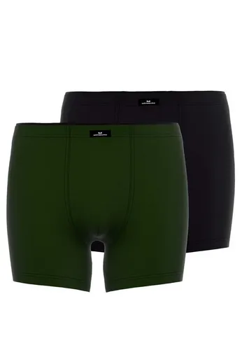 Götzburg Herren Long-Pants grün Uni 2er Pack 7