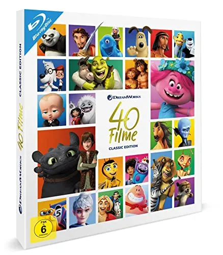 Dreamworks Classics Komplettbox - 40 Filme (Blu-ray)