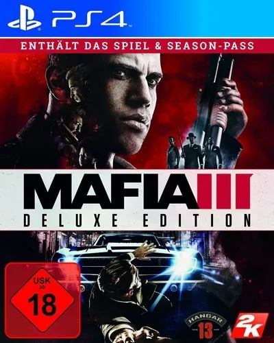 PS4 / Sony Playstation 4 Spiel - Mafia III #Deluxe Edition DE NEU & OVP