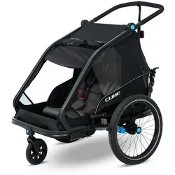 Produktbild Cube Double CMPT Kinder Fahrradanhaenger