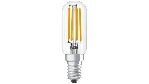 OSRAM LED-Lampe Special T26 Filament E14, 6,5W - Warmweiß - Energiesparlampe mit 6,5W, ersetzt 55W. Innovative LED-Filament Technologie für warmweißes Licht und bis zu 15.000 Stunden Lebensdauer.