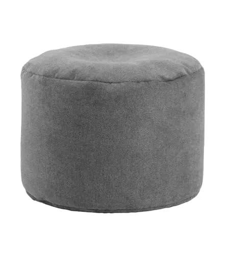 mokebo Pouf Der Ruhepouf - Ergonomische Sitzmöglichkeit in Grün - Poufs für Büro & Homeoffice, wahlweise aus weichem Webstoff oder Recyclingstoff. Ultraleicht und vielseitig einsetzbar, ideal für Entspannung drinnen und draußen.